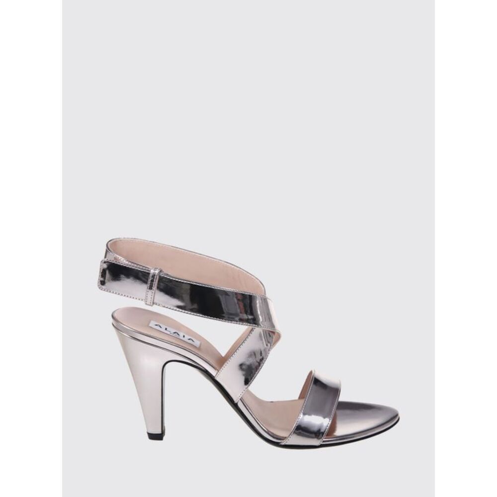 Alaia Heeled Sandal Woman Grey